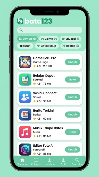 Daftar Aplikasi Terpopuler — Temukan di bata123